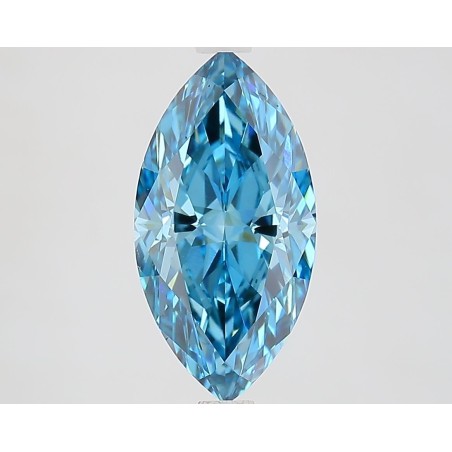 Diament laboratoryjny o barwie fantazyjnej markiza, 2.52ct, VVS2, Fancy Vivid Blue, IGI LG731538316