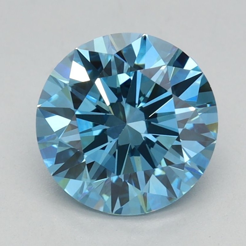 Diament laboratoryjny o barwie fantazyjnej szlif okrągły, 1.53ct, VVS2, Fancy Vivid Blue, IGI LG696551770 Diament laboratoryjny o barwie fantazyjnej szlif okrągły, 1.53ct, VVS2, Fancy Vivid Blue, IGI LG696551770