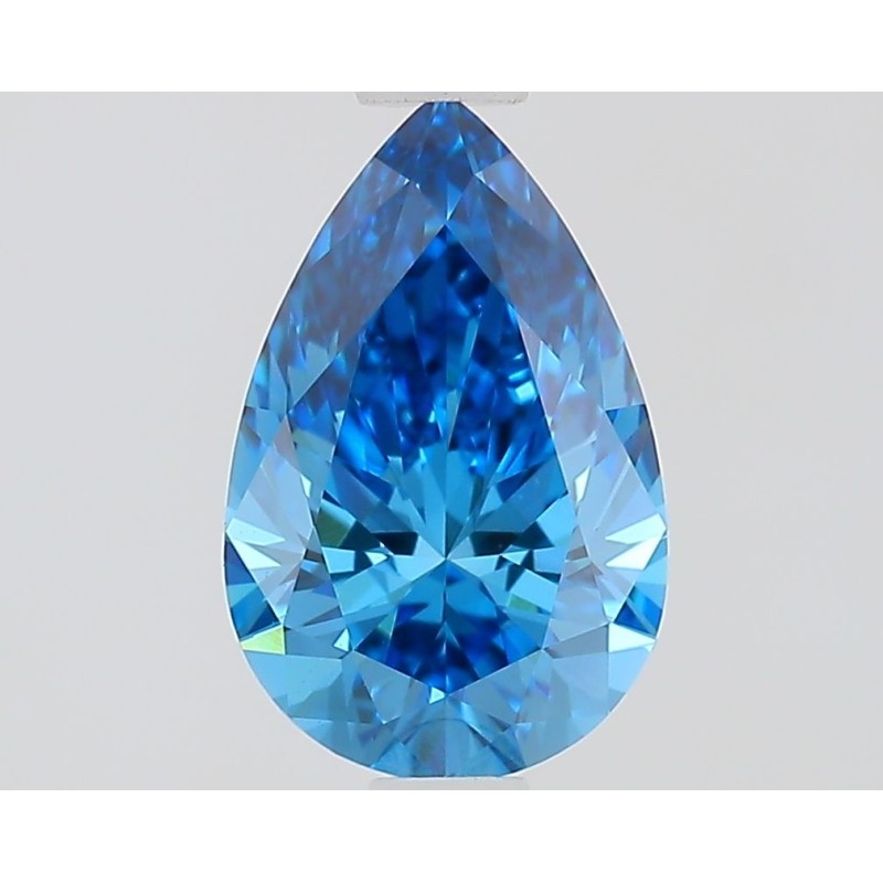 Diament laboratoryjny o barwie fantazyjnej szlif gruszkowy, 1.01ct, VVS2, Fancy Vivid Blue, IGI LG727543773 Diament laboratoryjny o barwie fantazyjnej szlif gruszkowy, 1.01ct, VVS2, Fancy Vivid Blue, IGI LG727543773