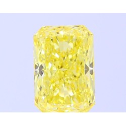 Diament laboratoryjny o barwie fantazyjnej radiant, 2.77ct, VVS2, Fancy Vivid Yellow, IGI LG737541128