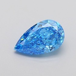 Diament laboratoryjny o barwie fantazyjnej szlif gruszkowy, 1.08ct, VVS2, Fancy Vivid Blue, IGI LG715558222