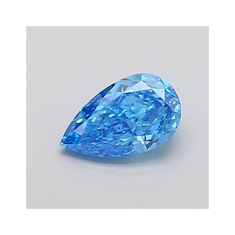 Diament laboratoryjny o barwie fantazyjnej szlif gruszkowy, 1.08ct, VVS2, Fancy Vivid Blue, IGI LG715558222