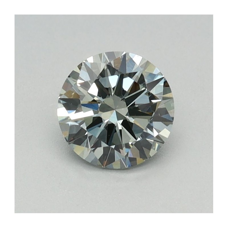 Diament laboratoryjny o barwie fantazyjnej szlif okrągły, 0.5ct, VVS2, Fancy Intense Green, IGI LG651453847