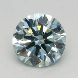 Diament laboratoryjny o barwie fantazyjnej szlif okrągły, 0.84ct, VVS2, Fancy Intense Green, IGI LG646448717