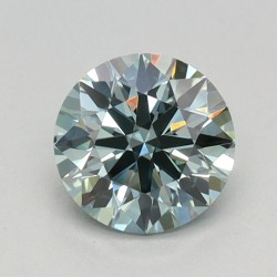 Diament laboratoryjny o barwie fantazyjnej szlif okrągły, 0.72ct, VVS2, Fancy Intense Green, IGI LG646448716