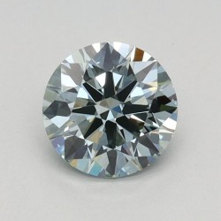 Diament laboratoryjny o barwie fantazyjnej szlif okrągły, 0.59ct, VVS2, Fancy Intense Green, IGI LG645405771
