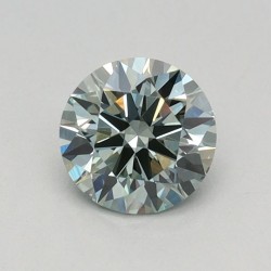 Diament laboratoryjny o barwie fantazyjnej szlif okrągły, 0.5ct, VVS2, Fancy Intense Green, IGI LG645465611