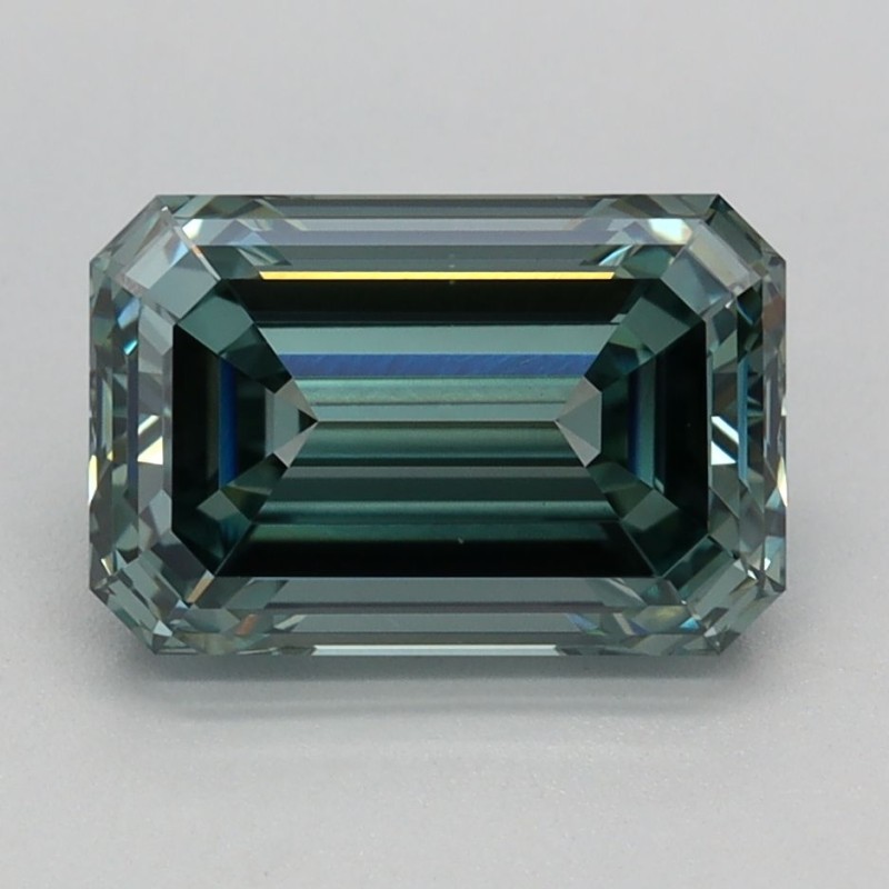 Diament laboratoryjny o barwie fantazyjnej szlif szmaragdowy, 2.04ct, VVS2, Fancy Intense Green, IGI LG669429494 Diament laboratoryjny o barwie fantazyjnej szlif szmaragdowy, 2.04ct, VVS2, Fancy Intense Green, IGI LG669429494
