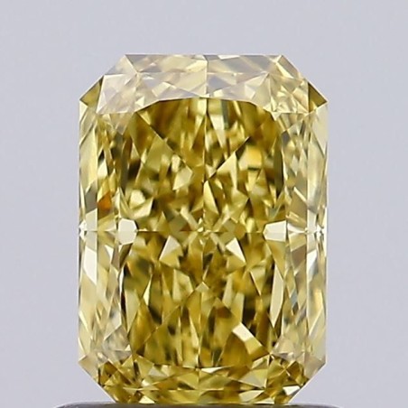 Diament laboratoryjny o barwie fantazyjnej radiant, 0.9ct, VVS2, Fancy Intense Yellow, IGI LG632447018