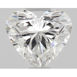 Diament serce, 0.5ct, VVS1, E, GIA 6532644895