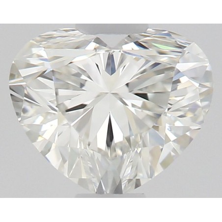 Diament serce, 0.5ct, VVS1, H, GIA 5533057725