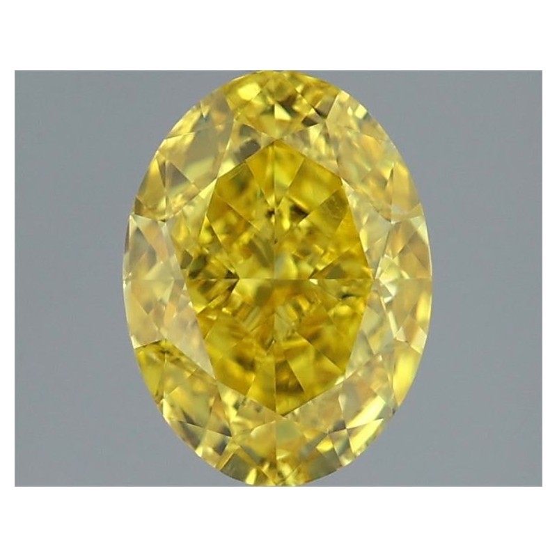 Diament laboratoryjny o barwie fantazyjnej szlif owalny, 2.01ct, VVS1, Fancy Vivid Yellow, IGI LG717599826 Diament laboratoryjny o barwie fantazyjnej szlif owalny, 2.01ct, VVS1, Fancy Vivid Yellow, IGI LG717599826