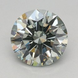 Diament laboratoryjny o barwie fantazyjnej szlif okrągły, 0.91ct, VVS2, Fancy Green, IGI LG719562750