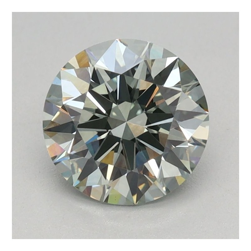 Diament laboratoryjny o barwie fantazyjnej szlif okrągły, 0.91ct, VVS2, Fancy Green, IGI LG719562750