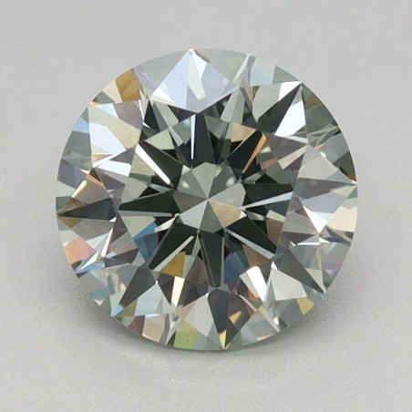 Diament laboratoryjny o barwie fantazyjnej szlif okrągły, 0.91ct, VVS2, Fancy Green, IGI LG719562750