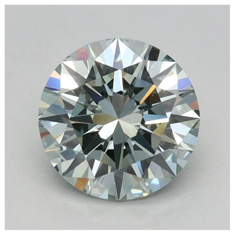Diament laboratoryjny o barwie fantazyjnej szlif okrągły, 1ct, VVS2, Fancy Intense Green, IGI LG719562722