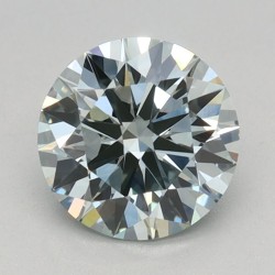 Diament laboratoryjny o barwie fantazyjnej szlif okrągły, 0.9ct, VVS2, Fancy Intense Green, IGI LG719562306