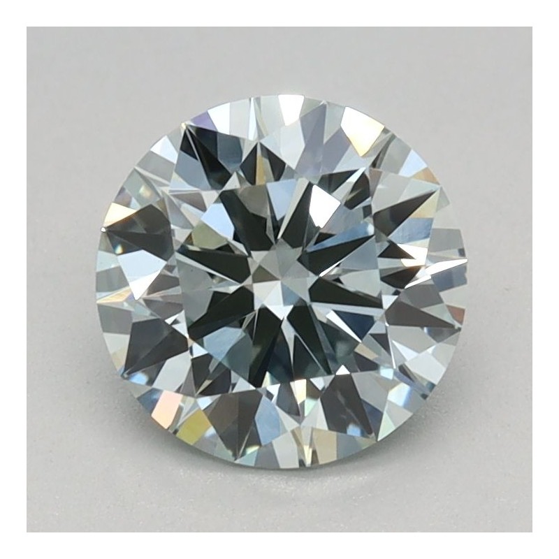 Diament laboratoryjny o barwie fantazyjnej szlif okrągły, 0.9ct, VVS2, Fancy Intense Green, IGI LG719562306