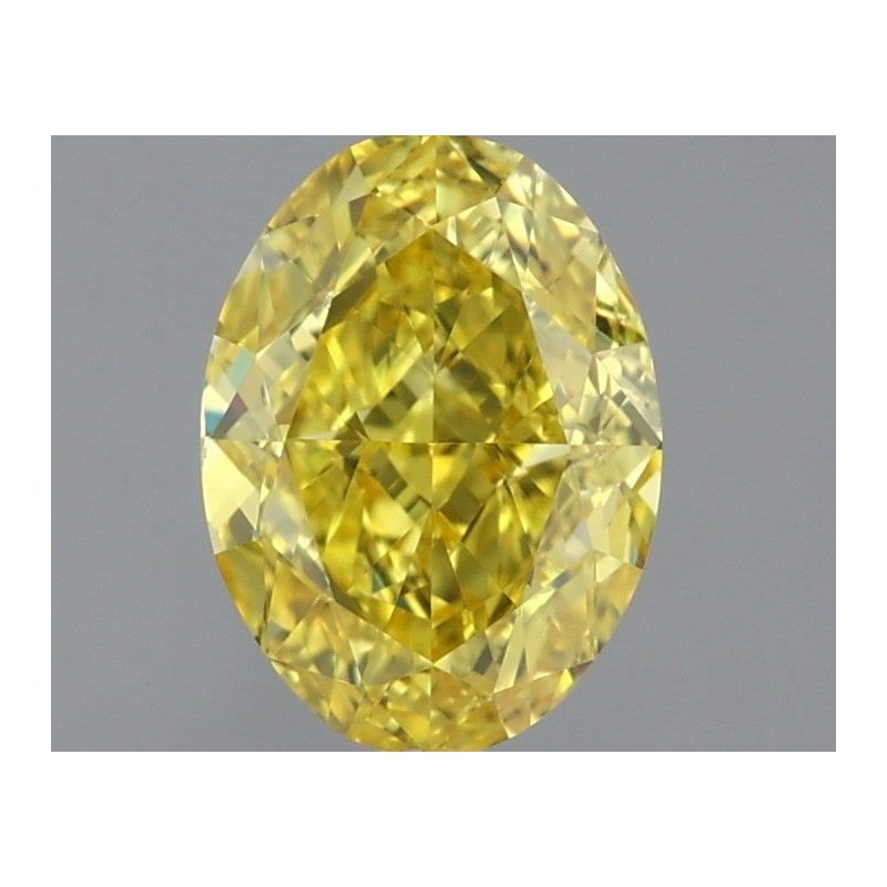 Diament laboratoryjny o barwie fantazyjnej szlif owalny, 1.01ct, VVS2, Fancy Vivid Yellow, IGI LG717560272