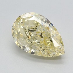 Diament laboratoryjny o barwie fantazyjnej szlif gruszkowy, 1.77ct, VVS2, Fancy Intense Yellow, IGI LG624426682