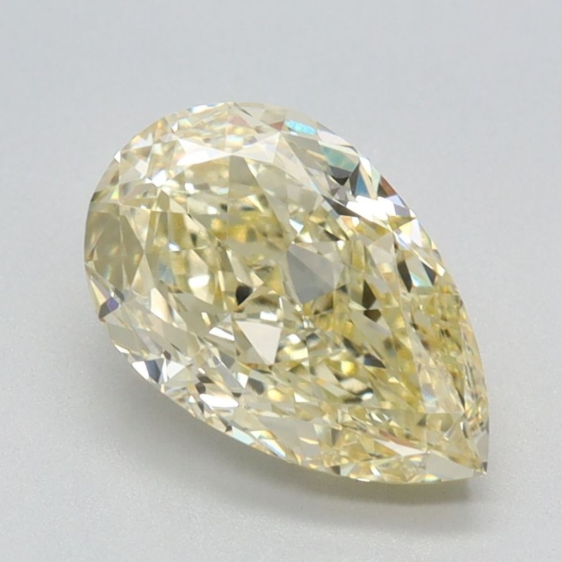 Diament laboratoryjny o barwie fantazyjnej szlif gruszkowy, 1.89ct, VVS2, Fancy Light Yellow, IGI LG623496632