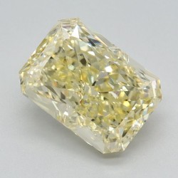 Diament laboratoryjny o barwie fantazyjnej radiant, 1.68ct, VVS2, Fancy Intense Yellow, IGI LG608362693