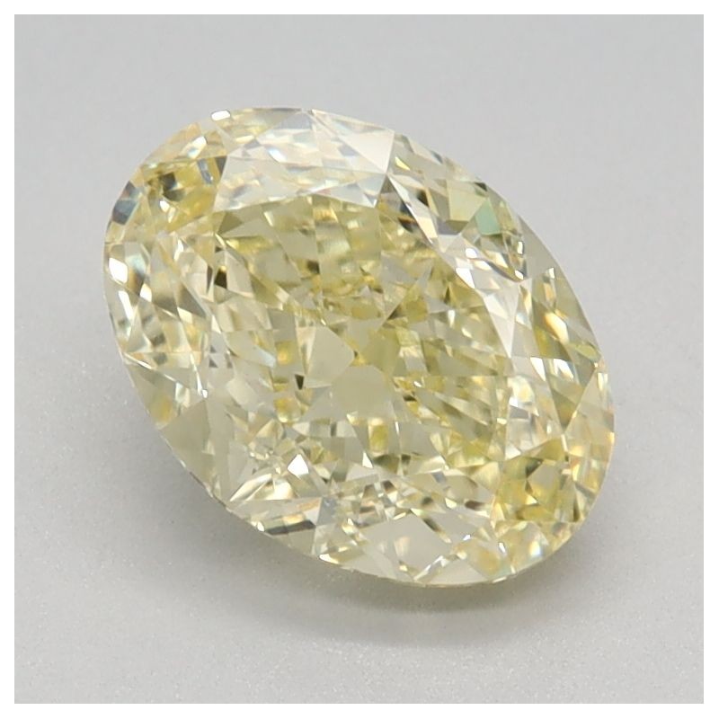 Diament laboratoryjny o barwie fantazyjnej szlif owalny, 1.31ct, VVS2, Fancy Intense Yellow, IGI LG608366390