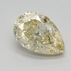 Diament laboratoryjny o barwie fantazyjnej szlif gruszkowy, 1.34ct, VVS2, Fancy Yellow, IGI LG608362683