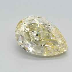 Diament laboratoryjny o barwie fantazyjnej szlif gruszkowy, 2.11ct, VVS2, Fancy Intense Yellow, IGI LG608362688