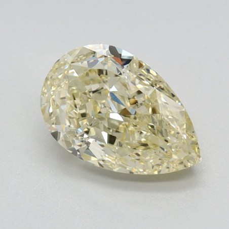 Diament laboratoryjny o barwie fantazyjnej szlif gruszkowy, 1.25ct, VVS2, Fancy Yellow, IGI LG623433446
