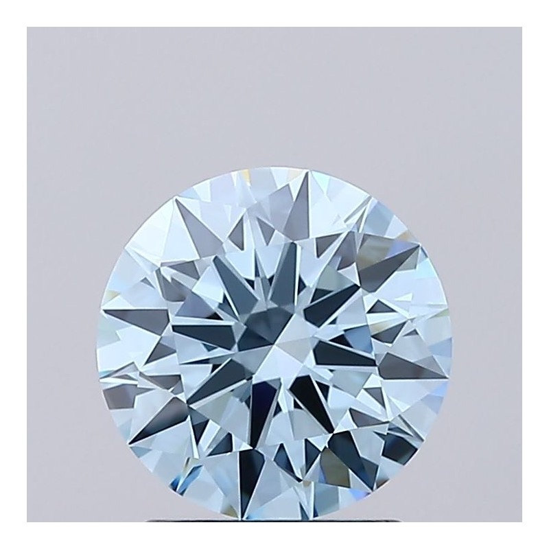 Diament laboratoryjny o barwie fantazyjnej szlif okrągły, 1.57ct, VVS1, Fancy Vivid Blue, IGI LG685530701
