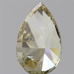 Diament laboratoryjny o barwie fantazyjnej szlif gruszkowy, 1.64ct, VVS2, Fancy Intense Yellow, IGI LG607399165