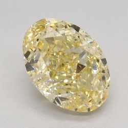 Diament laboratoryjny o barwie fantazyjnej szlif owalny, 1.83ct, VVS2, Fancy Intense Yellow, IGI LG613348749