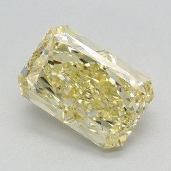 Diament laboratoryjny o barwie fantazyjnej radiant, 1.69ct, VVS2, Fancy Intense Yellow, IGI LG624426664