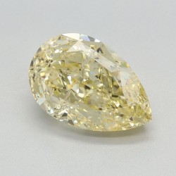Diament laboratoryjny o barwie fantazyjnej szlif gruszkowy, 1.41ct, VVS2, Fancy Intense Yellow, IGI LG624426687