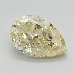 Diament laboratoryjny o barwie fantazyjnej szlif gruszkowy, 1.4ct, VVS2, Fancy Light Yellow, IGI LG624426683