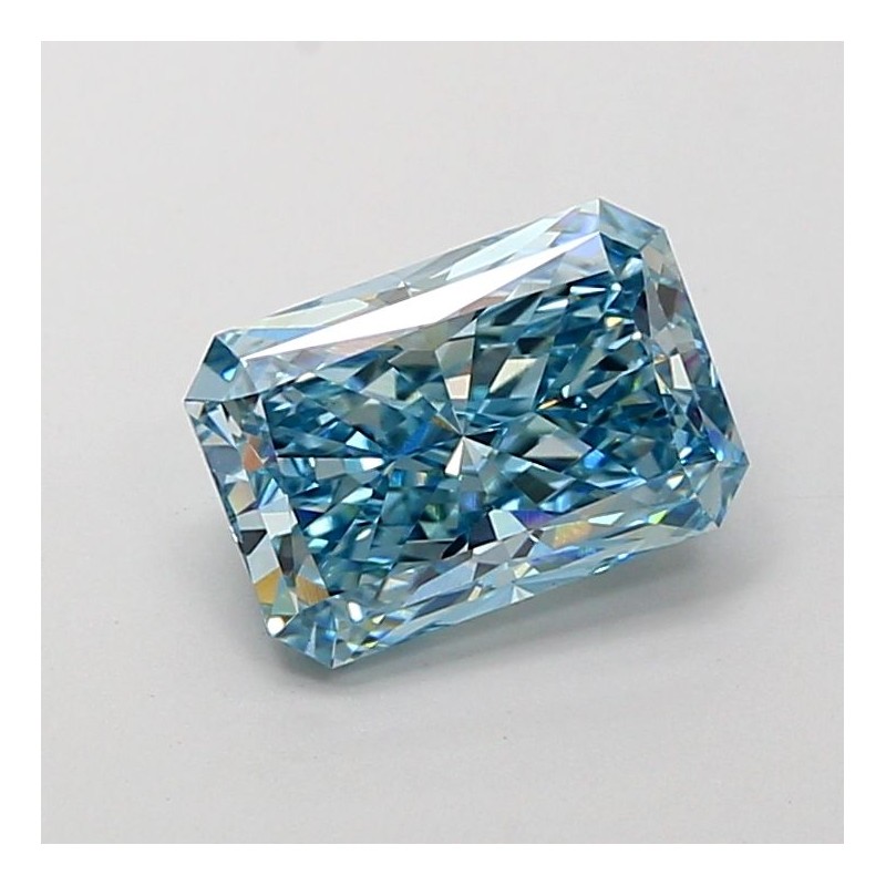 Diament laboratoryjny o barwie fantazyjnej radiant, 2.51ct, VVS2, Fancy Vivid Blue, IGI LG729550304
