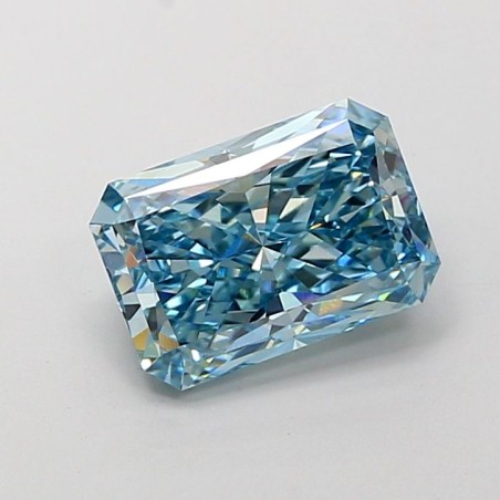 Diament laboratoryjny o barwie fantazyjnej radiant, 2.51ct, VVS2, Fancy Vivid Blue, IGI LG729550304