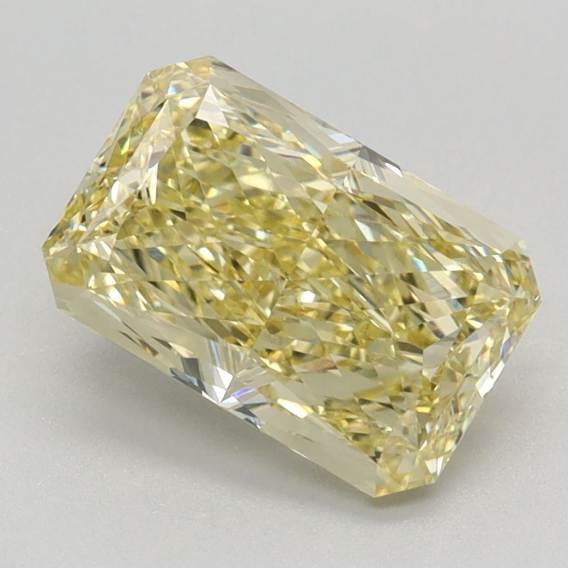 Diament laboratoryjny o barwie fantazyjnej radiant, 2.17ct, VVS2, Fancy Intense Yellow, IGI LG625477017