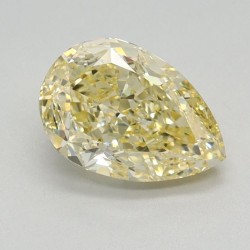 Diament laboratoryjny o barwie fantazyjnej szlif gruszkowy, 1.16ct, VVS2, Fancy Intense Yellow, IGI LG613348700