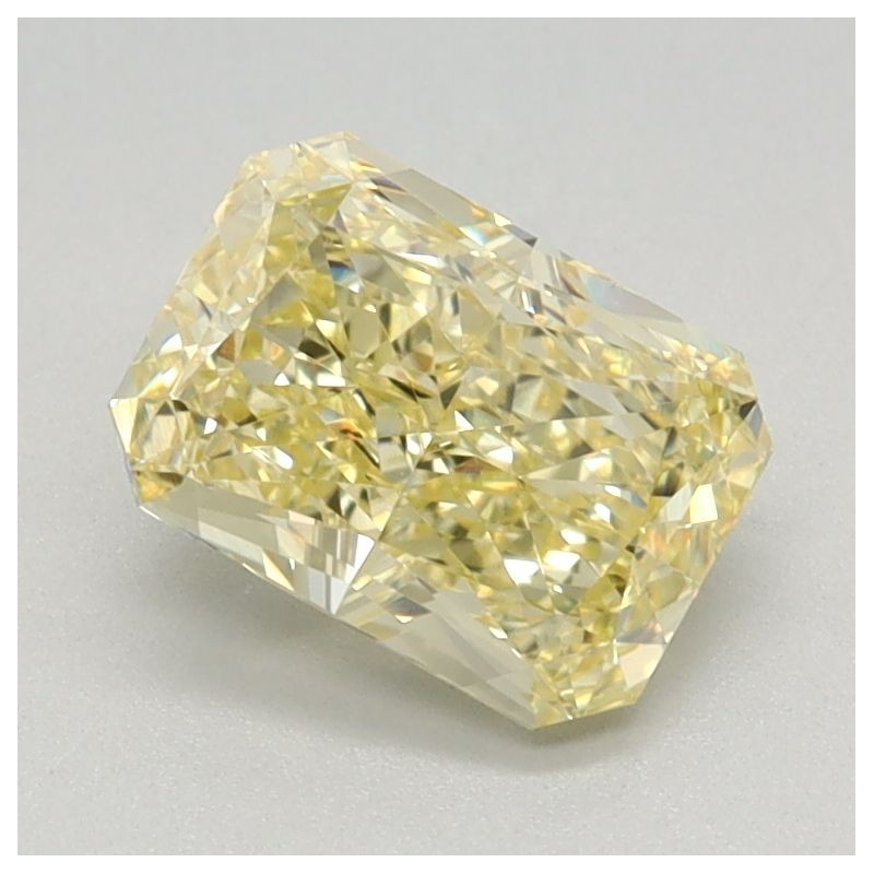 Diament laboratoryjny o barwie fantazyjnej radiant, 1.19ct, VVS2, Fancy Intense Yellow, IGI LG628442691