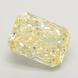 Diament laboratoryjny o barwie fantazyjnej radiant, 1.76ct, VVS2, Fancy Intense Yellow, IGI LG627478176