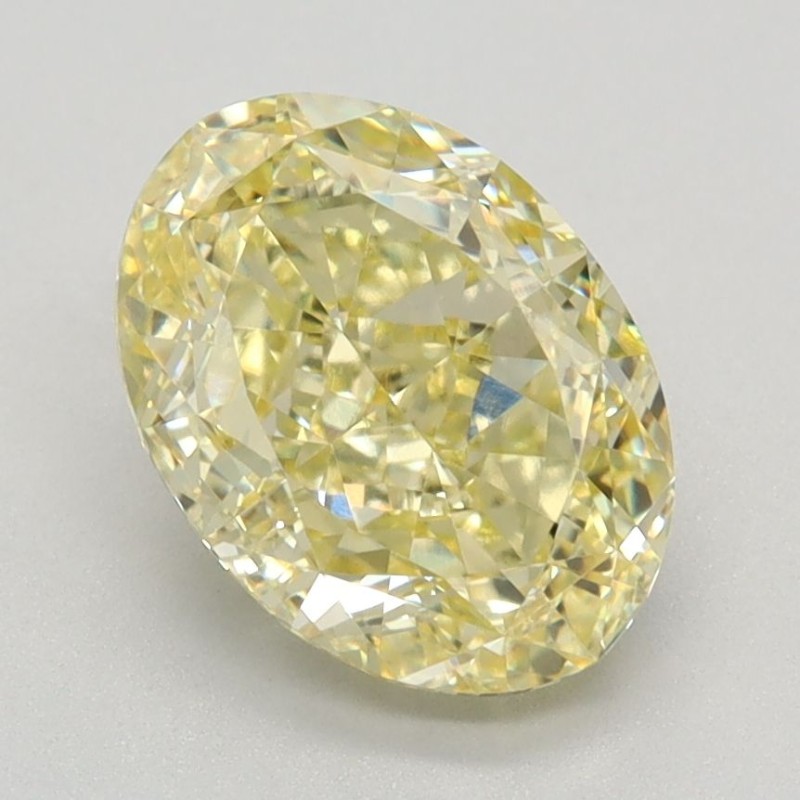 Diament laboratoryjny o barwie fantazyjnej szlif owalny, 2.18ct, VVS2, Fancy Intense Yellow, IGI LG626477045