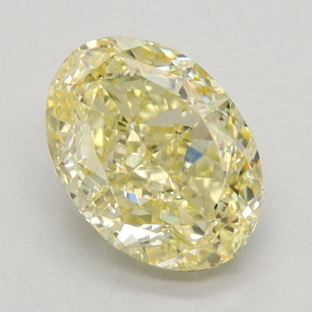 Diament laboratoryjny o barwie fantazyjnej szlif owalny, 2.18ct, VVS2, Fancy Intense Yellow, IGI LG626477045
