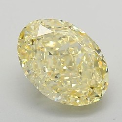 Diament laboratoryjny o barwie fantazyjnej szlif owalny, 2.71ct, VVS2, Fancy Vivid Yellow, IGI LG627478145
