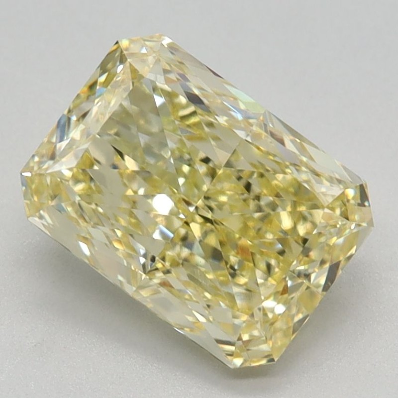 Diament laboratoryjny o barwie fantazyjnej radiant, 1.92ct, VVS2, Fancy Intense Yellow, IGI LG614318381