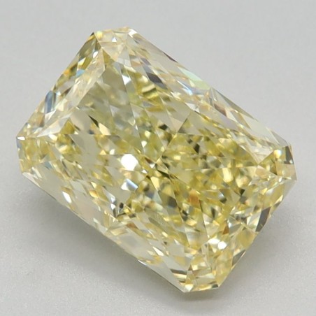 Diament laboratoryjny o barwie fantazyjnej radiant, 1.92ct, VVS2, Fancy Intense Yellow, IGI LG614318381