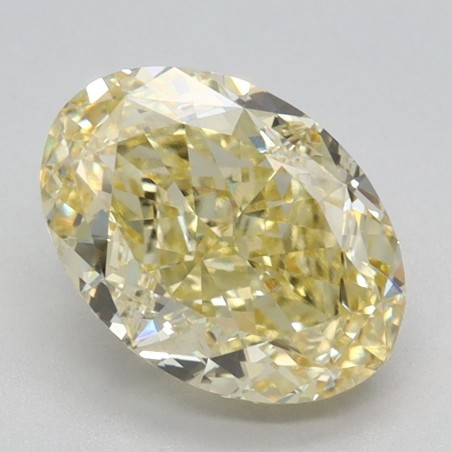 Diament laboratoryjny o barwie fantazyjnej szlif owalny, 2.19ct, VVS2, Fancy Intense Yellow, IGI LG614318385