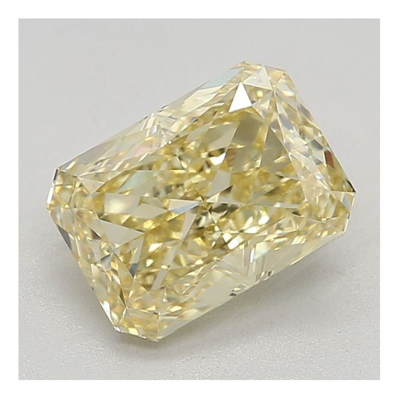 Diament laboratoryjny o barwie fantazyjnej radiant, 2.38ct, VVS2, Fancy Intense Yellow, IGI LG632405510