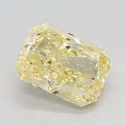 Diament laboratoryjny o barwie fantazyjnej radiant, 1.38ct, VVS2, Fancy Intense Yellow, IGI LG630455337